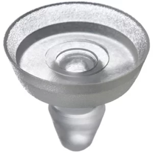 Rubber layer for glasss shelves