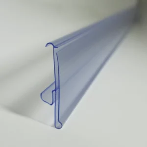 Scanning rail TE 39, slide-in height 39mm, for clamping , transparent